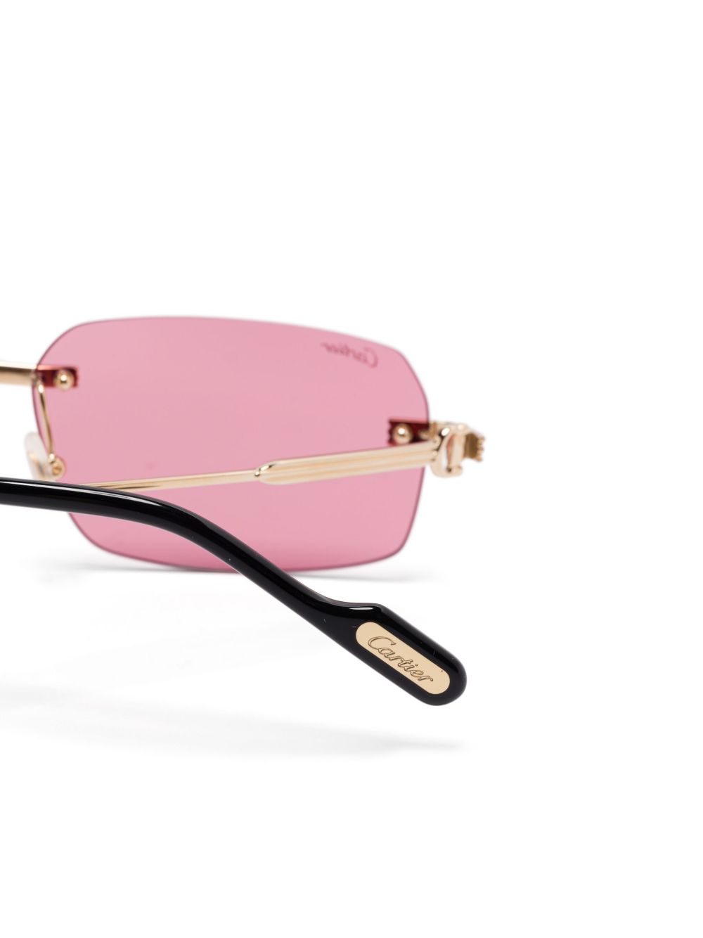 Cartier Eyewear rimless sunglasses