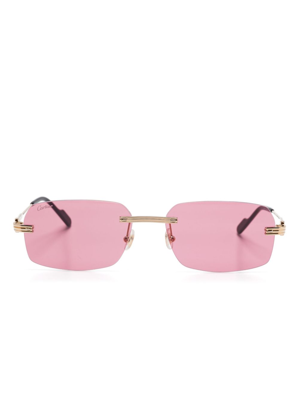 Cartier Eyewear  rimless sunglasses