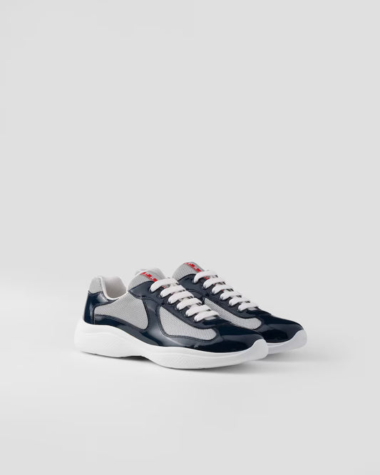 Prada America's Cup sneakers - Royal Blue/Silver